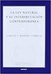 La ley natural y su interpretación contemporánea