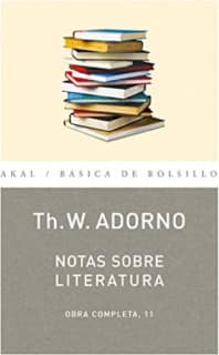 O.C. ADORNO 11 NOTAS SOBRE LITERATURA