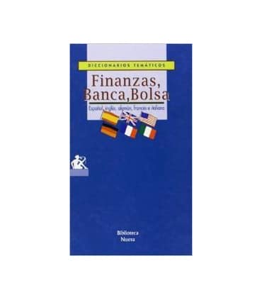 Finanzas, Banca, Bolsa (Español, inglés, alemán, francés e italiano)