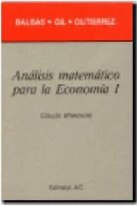 Análisis matemático para la economía I