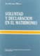 Voluntad y declaración en el matrimonio