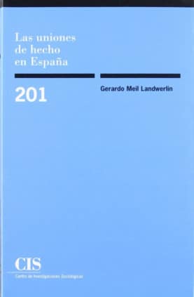 Las uniones de hecho en España