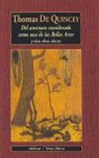 Del asesinato considerado como una de las Bellas Artes