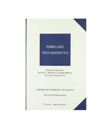 FORMULARIO FíSICO-MATEMÁTICO
