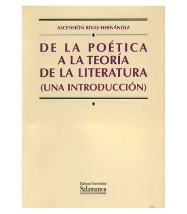 De la poética a la teoría de la literatura (una introducción)