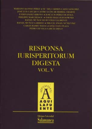 Responsa Iurisperitorum Digesta, vol. V