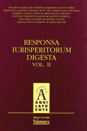 Responsa Iurisperitorum Digesta, vol. II