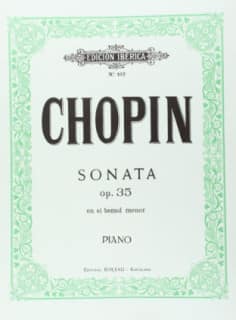 Sonata Op.35 en Si bemol m.