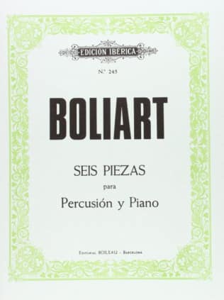 6 Piezas para Percusión y Piano