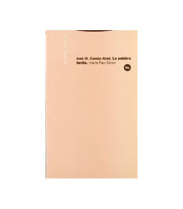 La palabra tardía