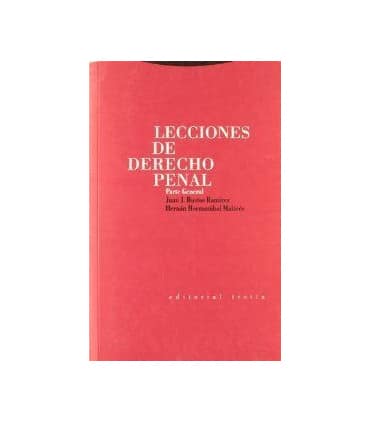 Lecciones de derecho penal