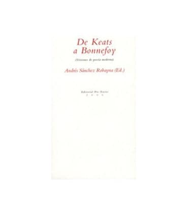 De Keats a Bonnefoy