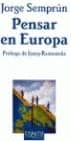 Pensar en Europa