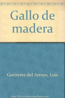 Gallo de madera
