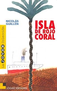 Isla de rojo coral