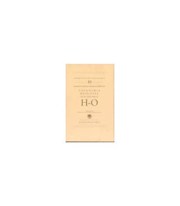 Toponimia Medieval en el País Vasco: Letras H-O