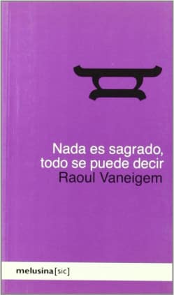 Nada es sagrado, todo se puede decir