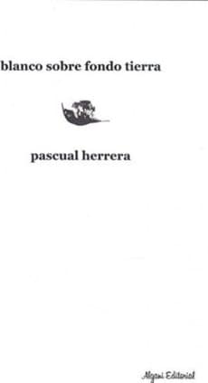 Blanco sobre fondo tierra