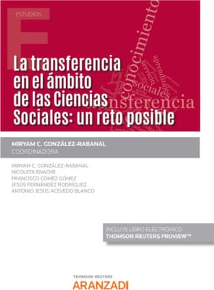 La transferencia en el ámbito de las Ciencias Sociales: un reto posible (Papel + e-book)