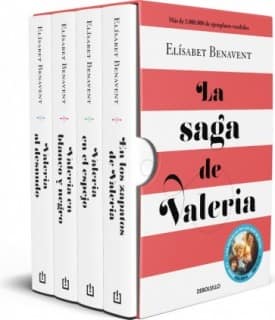 LA SAGA DE VALERIA PACK TETRALOGIA