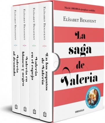 LA SAGA DE VALERIA PACK TETRALOGIA