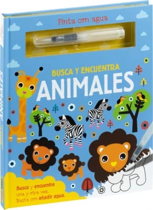 PINTA CON AGUA ANIMALES