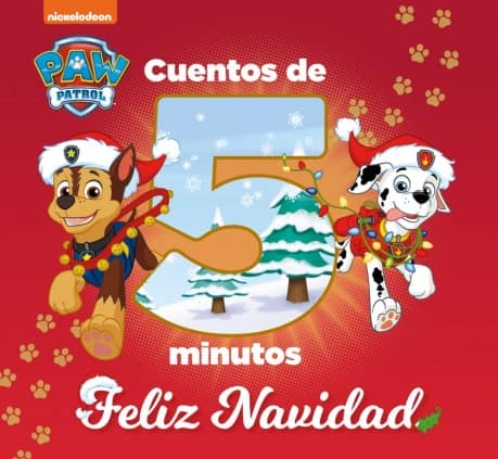 Paw Patrol | Patrulla Canina. Recopilatorio de cuentos - Cuentos de 5 minutos. Feliz Navidad