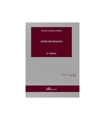 DERECHO ROMANO 6ªED 2022