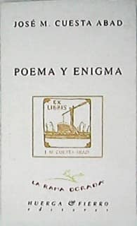 Poema y enigma