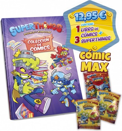 Libro Coleccionista Cómics Superthings - KK y GK Series - Versión MAX