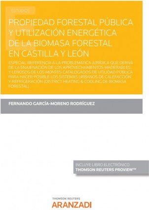 Propiedad forestal pública y utilización energética de la biomasa forestal en Castilla y León  (Papel + e-book)