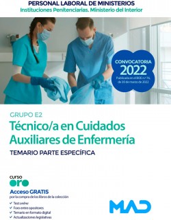 MINISTERIOS TECNICO AUXILIAR ENFERM TEMA