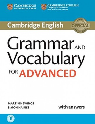 GRAMMAR & VOCABULARY FOR ADVANCED+KEY+AU