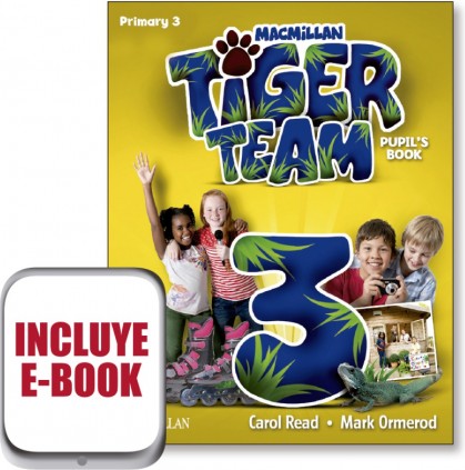 TIGER 3ºEP PUPIL'S BOOK + EBOOK 2017
