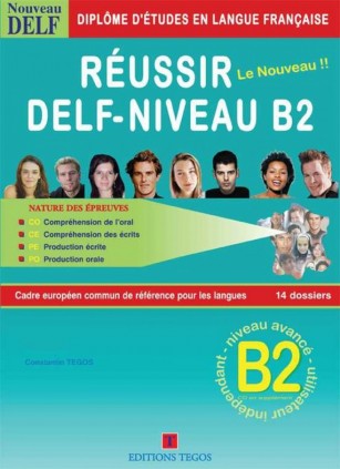 REUSSIR DELF B2 LIVRE + CORRIGES + CD