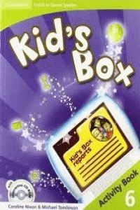 Kid's Box for Spanish Speakers Level 6 Activity Book with CD-ROM and Language Portfolio