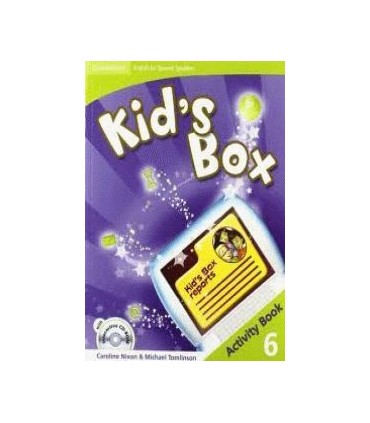 Kid's Box for Spanish Speakers Level 6 Activity Book with CD-ROM and Language Portfolio