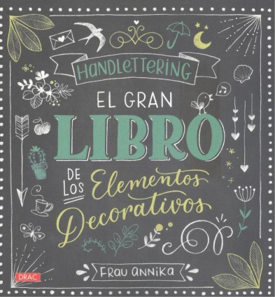 HANDLETTERING GRAN LIBRO ELEMENTOS DECOR
