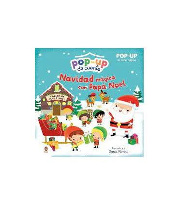 NAVIDAD MAGICA CON PAPA NOEL POP UP