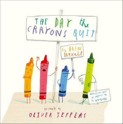 DAY THE CRAYONS QUIT -HARPER COLLINS