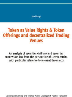 Token como Derechos de Valor & Ofertas de Token y Centros de Comercio Descentralizados