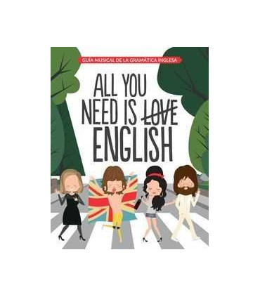 PACK ALL YOU NEED IS ENGLISH + 4 IMANES