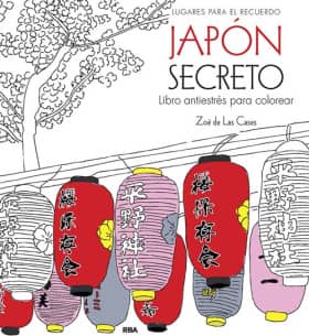 Japón secreto. Libro antiestrés para colorear