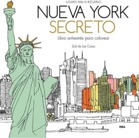 Nueva York secreto. Libro antiestrés para colorear