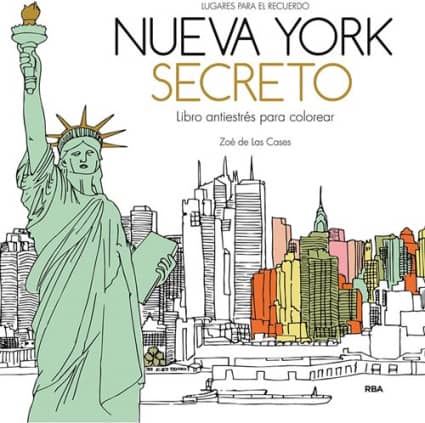 Nueva York secreto. Libro antiestrés para colorear