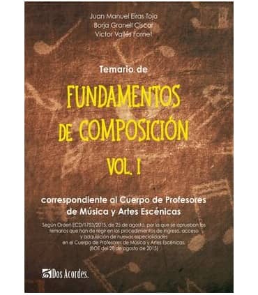 Temario de Fundamentos de composición VOL. I