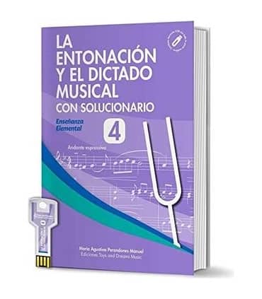 LA ENTONACIÓN Y EL DICTADO MUSICAL 4 CON SOLUCIONARIO