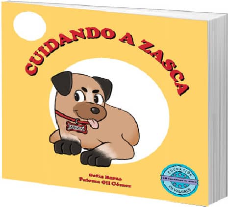 Cuidando a Zasca: un mastín chiquitín.