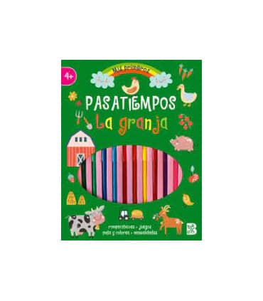 PASATIEMPOS CON ROTULADORES LA GRANJA