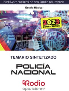 TEMARIO SINTETIZADO 2023 POLICIA NACIONA